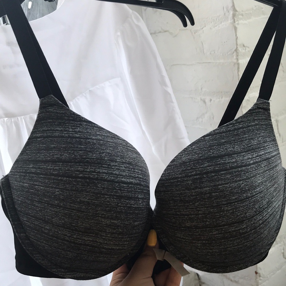 VS PINK logo push up bra